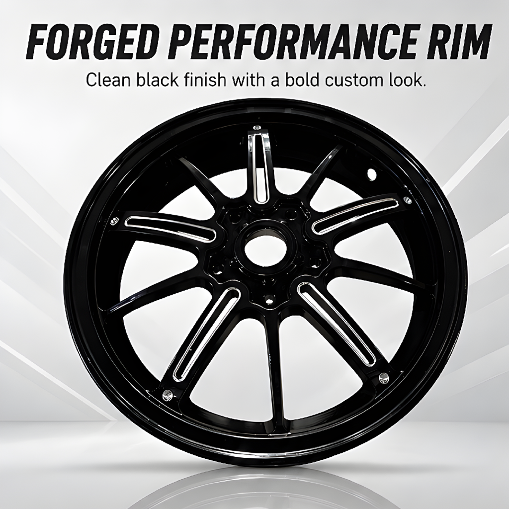 Vespa 150 Style 03 Rim Set - Black