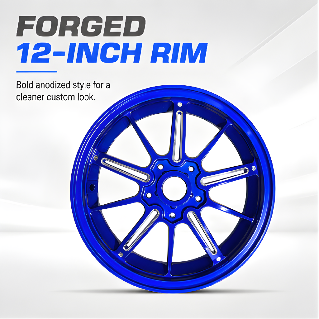 Vespa 150 Style 03 Rim Set - Blue