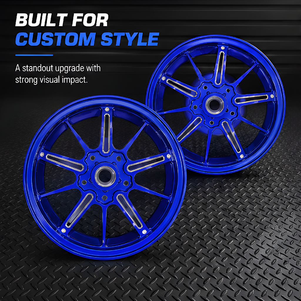 Vespa 150 Style 03 Rim Set - Blue thumbnail 3