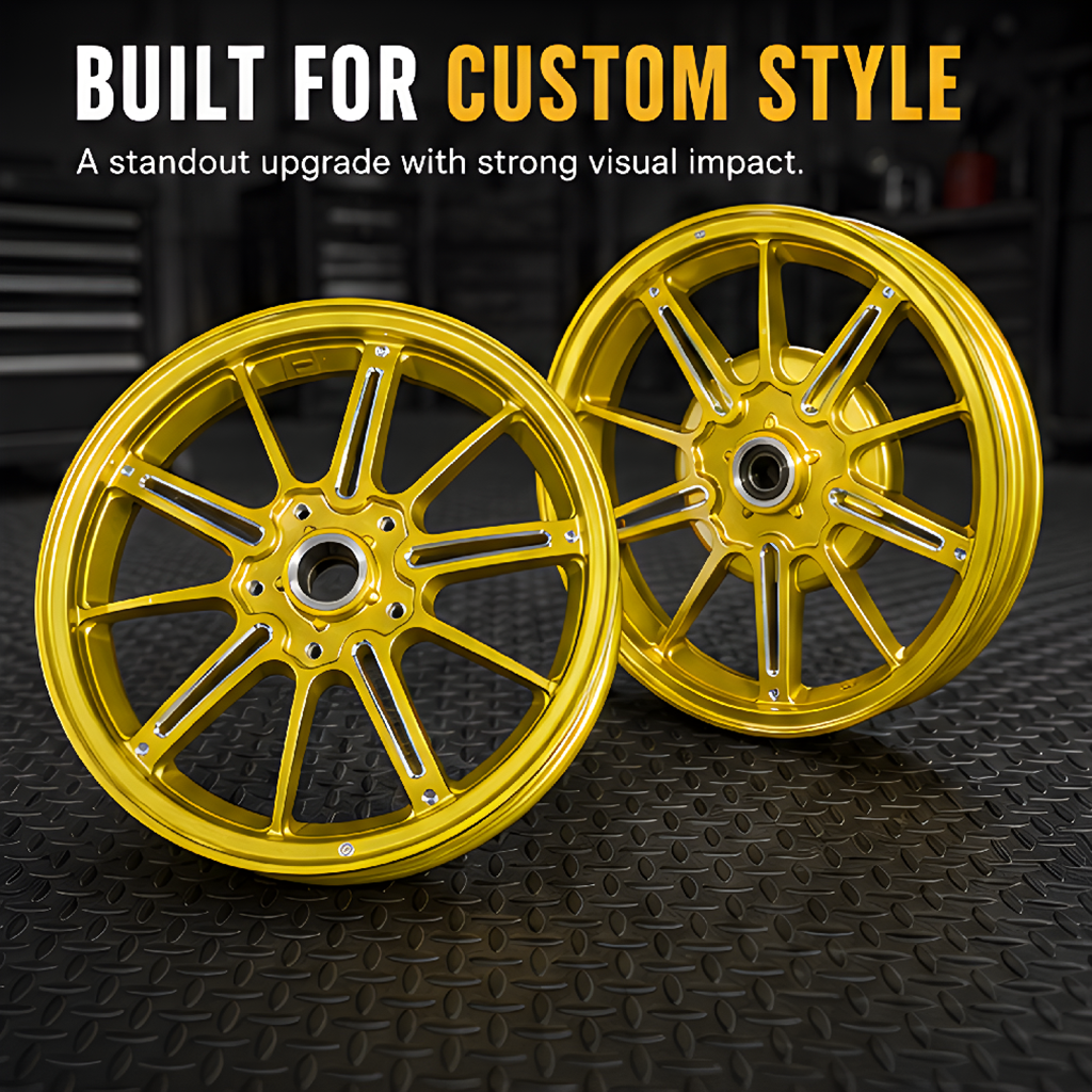 Vespa 150 Style 03 Rim Set - Gold thumbnail 3