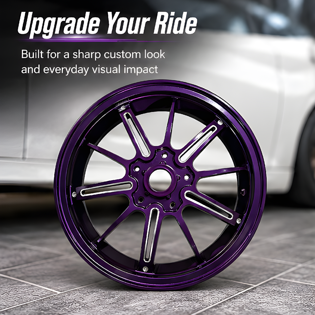 Vespa 150 Style 03 Rim Set - Purple thumbnail 3
