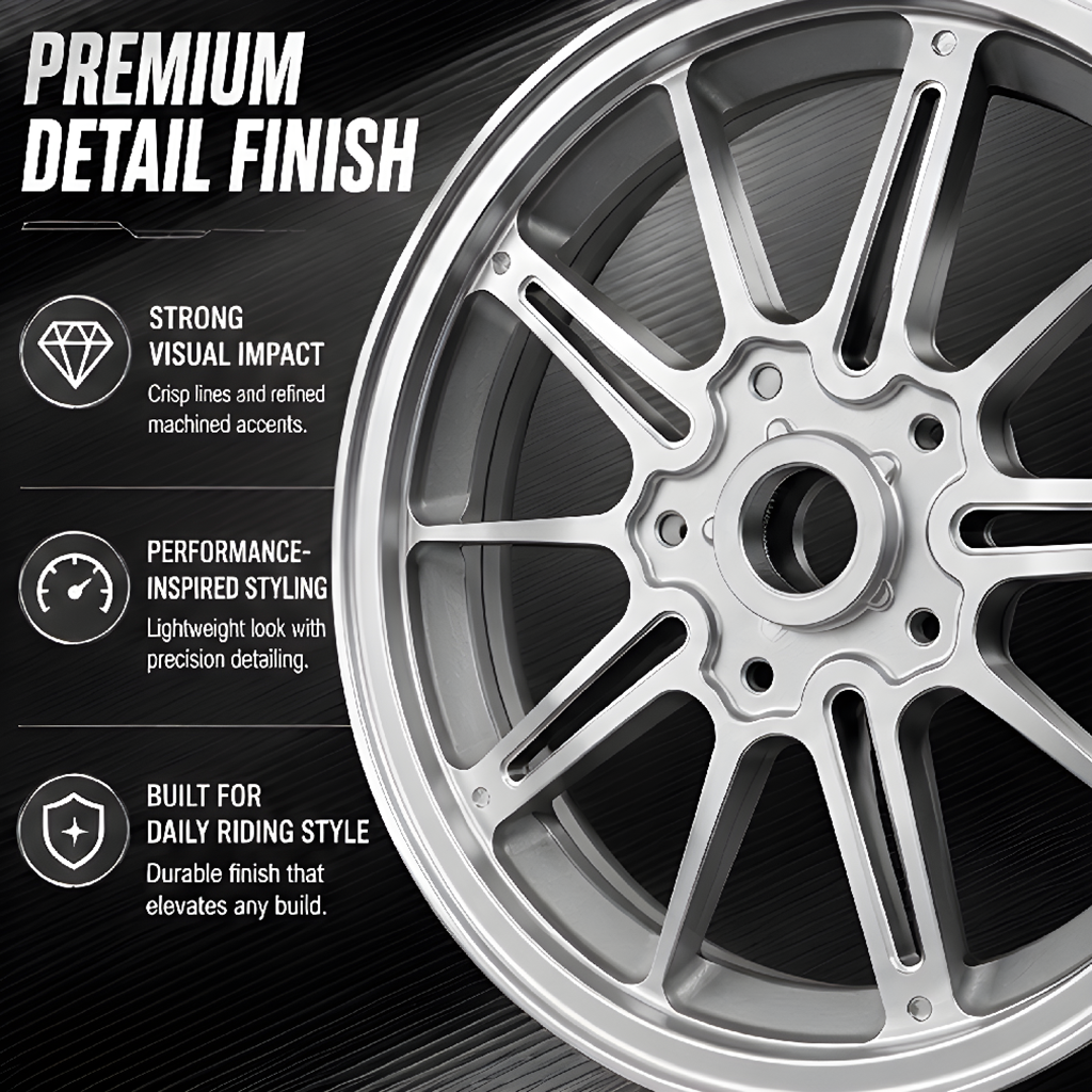 Vespa 150 Style 03 Rim Set - Silver thumbnail 2