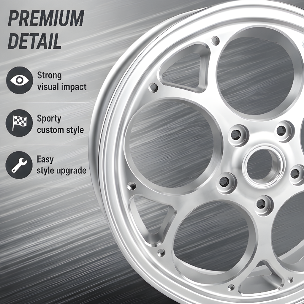 Vespa 150 Style 01 Rim Set - Silver thumbnail 2